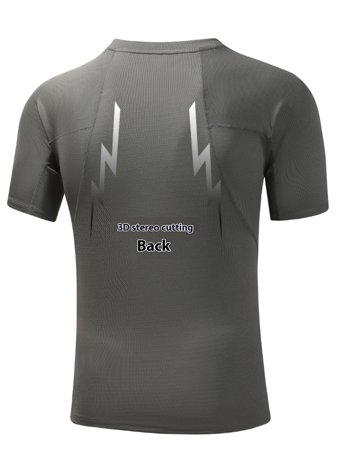 Coolmax Air Quick-Dry Tee Unisex Running Gym Shirt