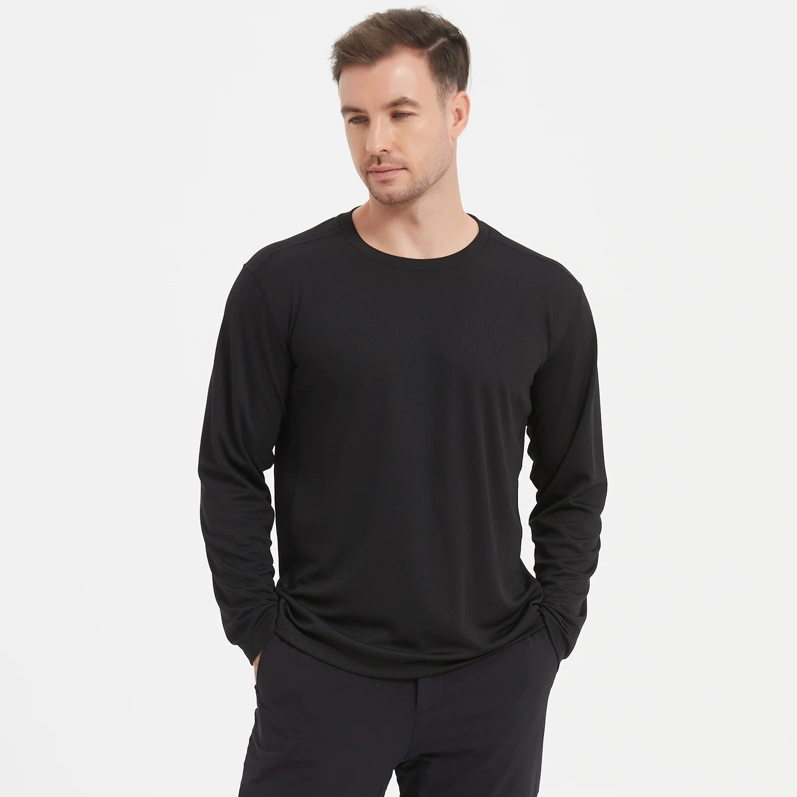 Coolmax Long Sleeve T-Shirt Unisex Outdoor Training Top