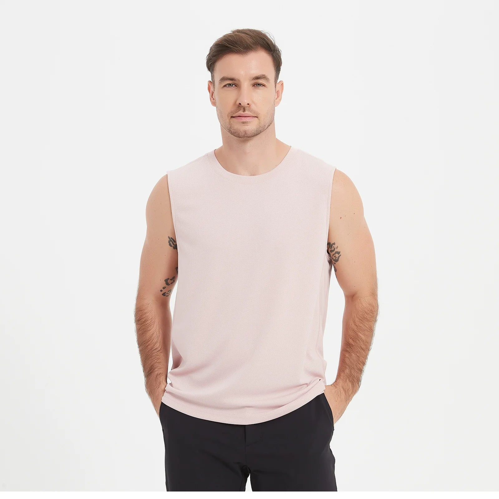 Coolmax Quick-Dry Tank Top Men’s Summer Gym Vest