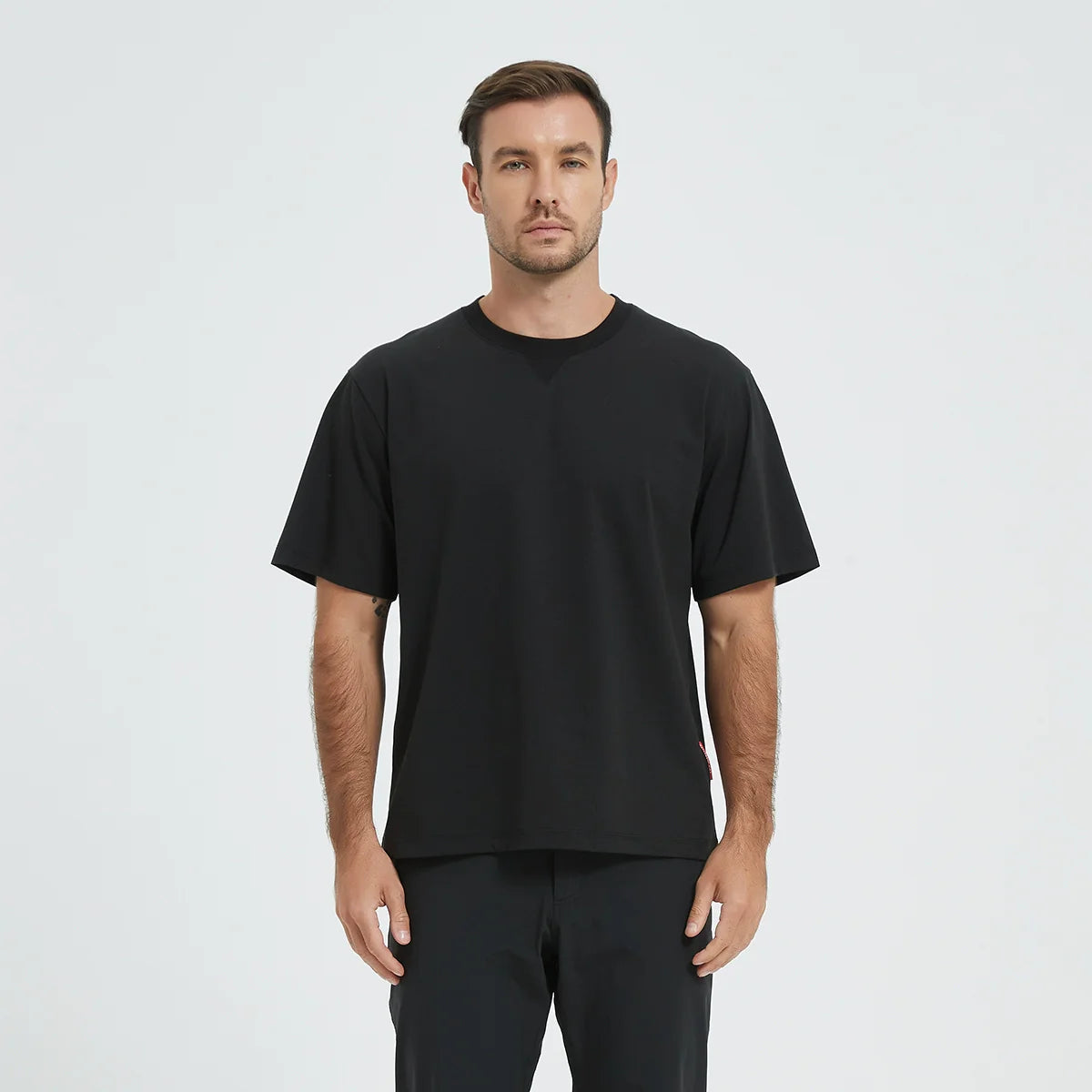 Men’s Sorona Heavyweight Tee Loose Fit Cool Summer Shirt