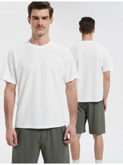 Quick-Dry T-Shirt Unisex Crew Neck Running Gym Tee