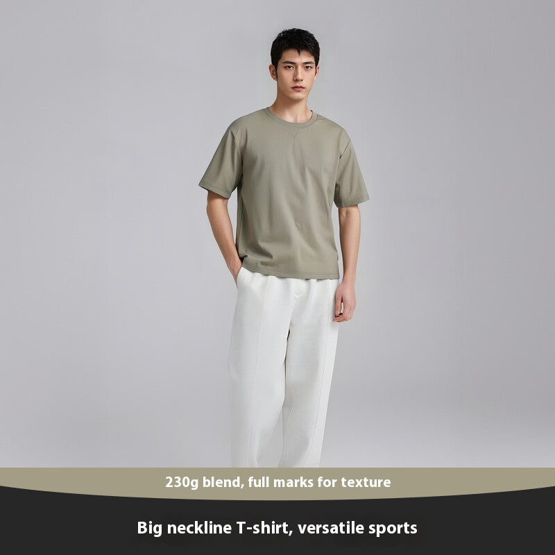 Men’s Sorona Heavyweight Tee Loose Fit Cool Summer Shirt