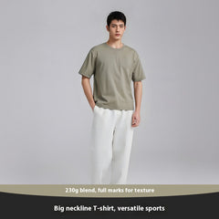 Men’s Sorona Heavyweight Tee Loose Fit Cool Summer Shirt