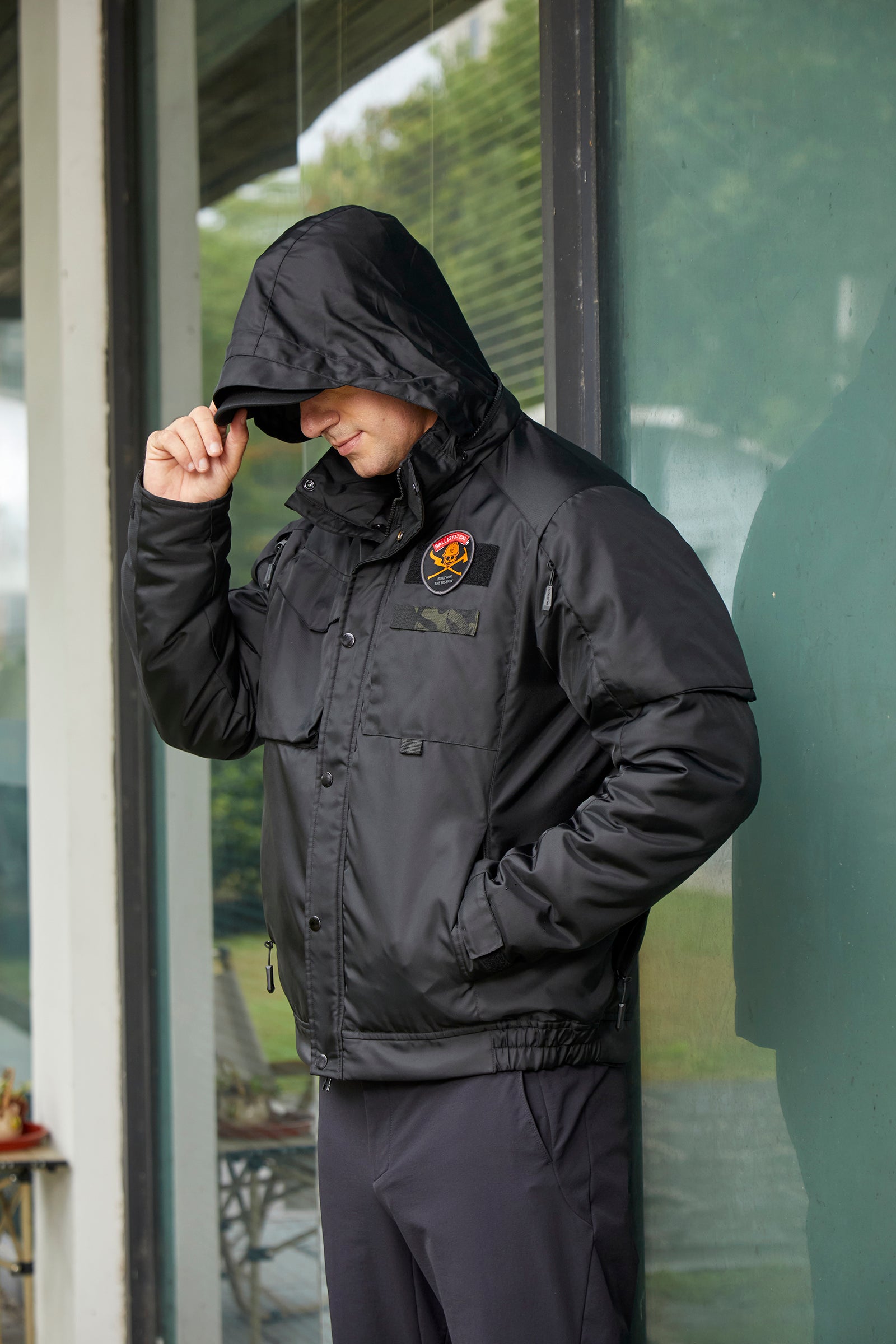 弹道猫 G-Loft重型棉服改良320D考杜拉机车夹克战术保暖外套