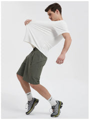 Quick-Dry T-Shirt Unisex Crew Neck Running Gym Tee