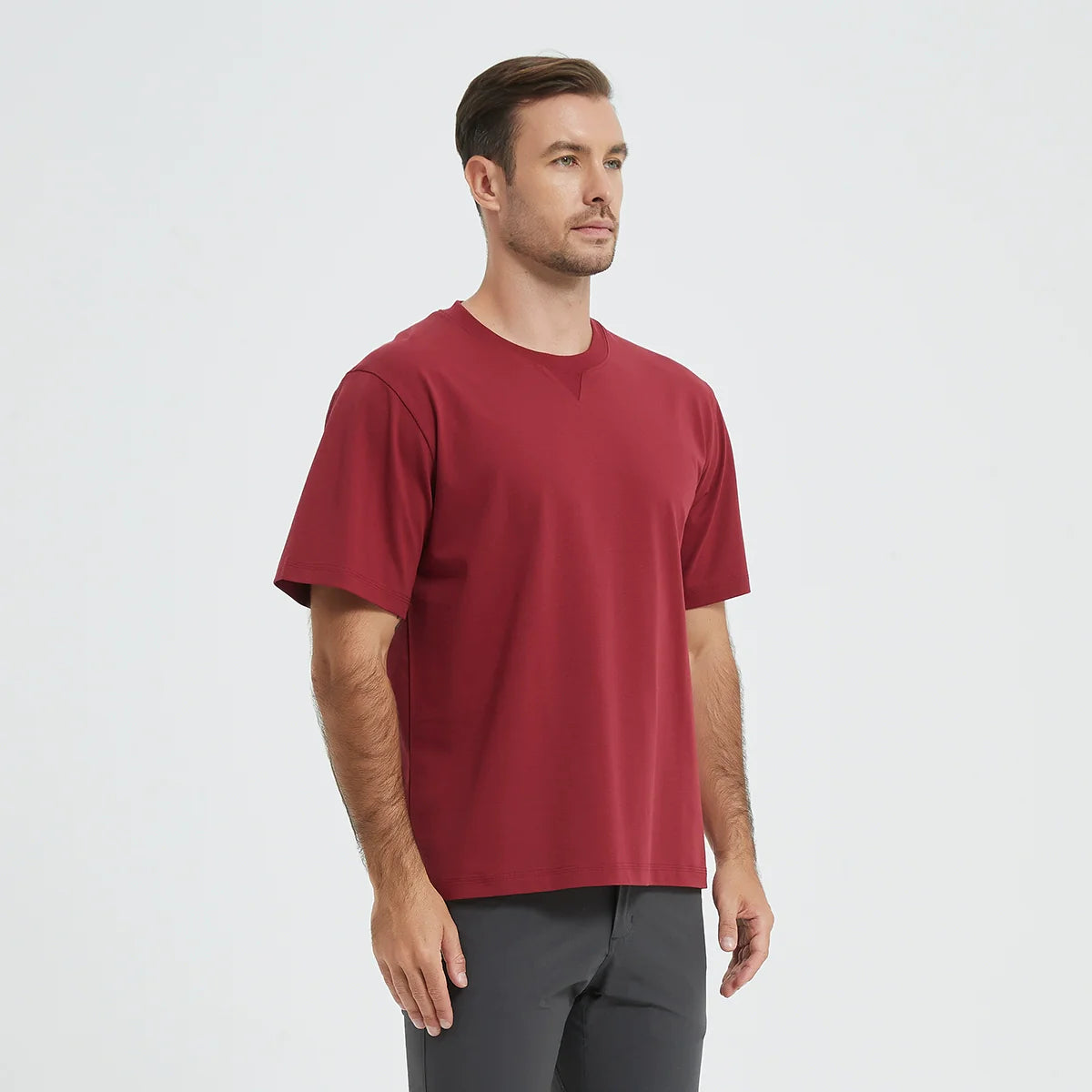 Men’s Sorona Heavyweight Tee Loose Fit Cool Summer Shirt